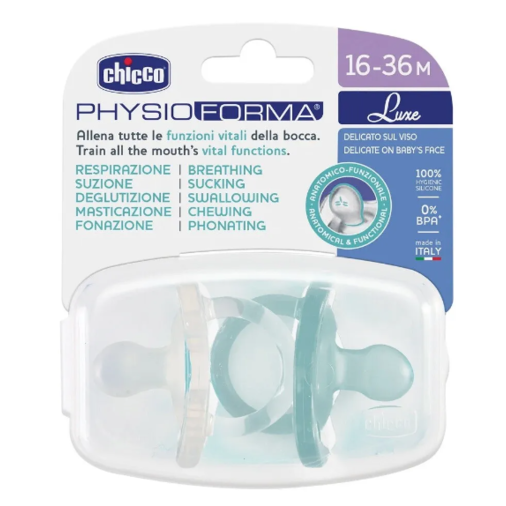 CHICCO CHUPETE PHYSIOFORMA LUXE 16-36UDS