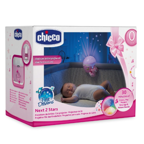 CHICCO PROYECTOR NEXT2 STARS ROSA