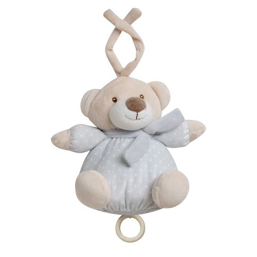 INTERBABY PELUCHE MUSICAL OSITO GRIS